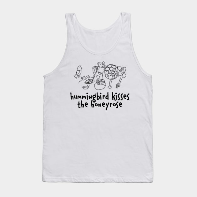 hummingbird kisses the honeyrose Tank Top by tWoTcast